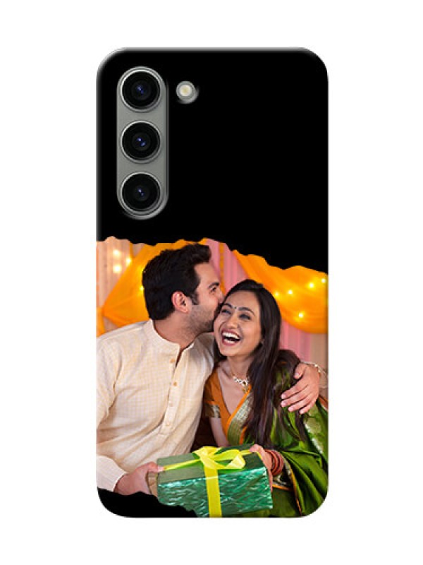 Custom Galaxy S23 5G Custom Phone Covers: Tear-off Design
