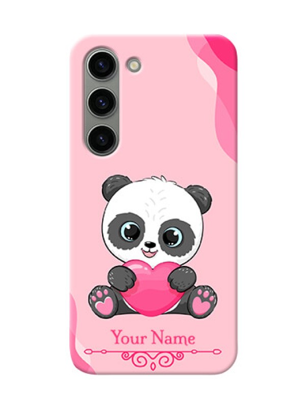 Custom Galaxy S23 5G Mobile Back Covers: Cute Panda Design