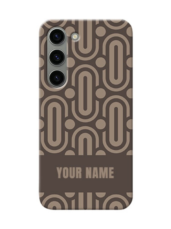 Custom Galaxy S23 5G Custom Phone Covers: Captivating Zero Pattern Design