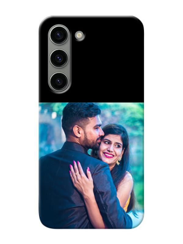 Custom Galaxy S23 5G Custom Hard Phone Case - Upload Full Picture With Custom Color Design