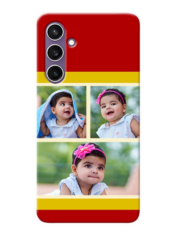 Custom Galaxy S23 FE 5G mobile phone cases: Multiple Pic Upload Design