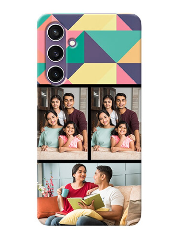 Custom Galaxy S23 FE 5G personalised phone covers: Bulk Pic Upload Design