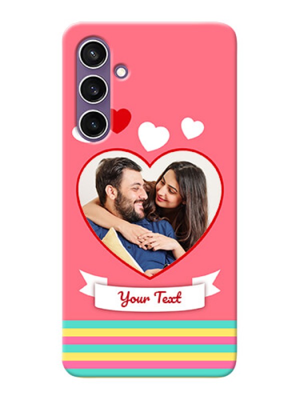 Custom Galaxy S23 FE 5G Personalised mobile covers: Love Doodle Design