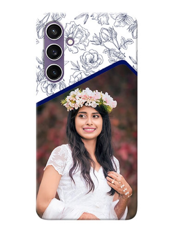 Custom Galaxy S23 FE 5G Phone Cases: Premium Floral Design