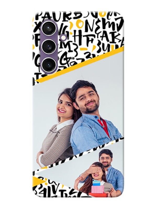 Custom Galaxy S23 FE 5G Phone Back Covers: Letters Pattern Design