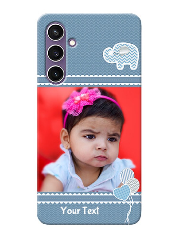 Custom Galaxy S23 FE 5G Custom Phone Covers with Kids Pattern Design