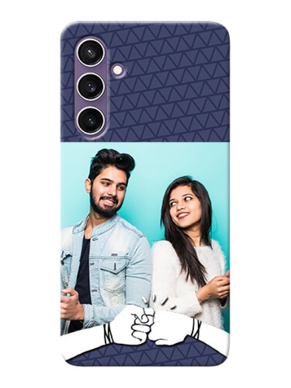 Custom Galaxy S23 FE 5G Mobile Covers Online with Best Friends Design