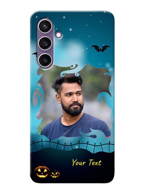 Custom Galaxy S23 FE 5G Personalised Phone Cases: Halloween frame design