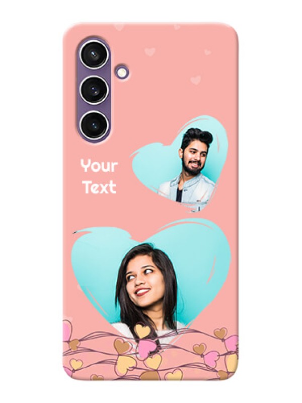 Custom Galaxy S23 FE 5G customized phone cases: Love Doodle Design