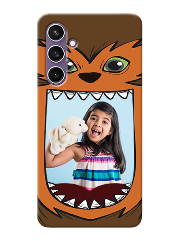 Custom Galaxy S23 FE 5G Phone Covers: Owl Monster Back Case Design