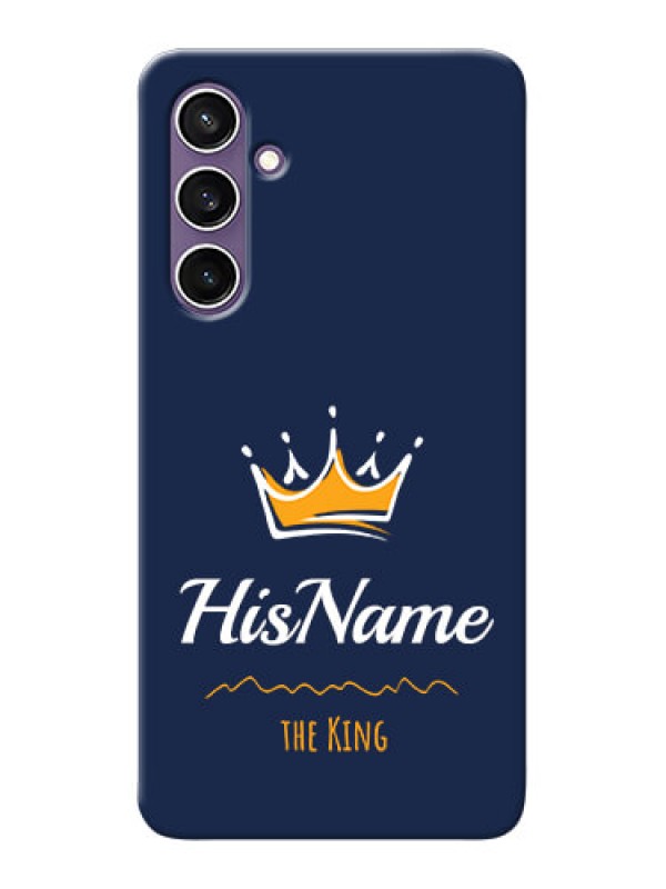 Custom Galaxy S23 FE 5G King Phone Case with Name