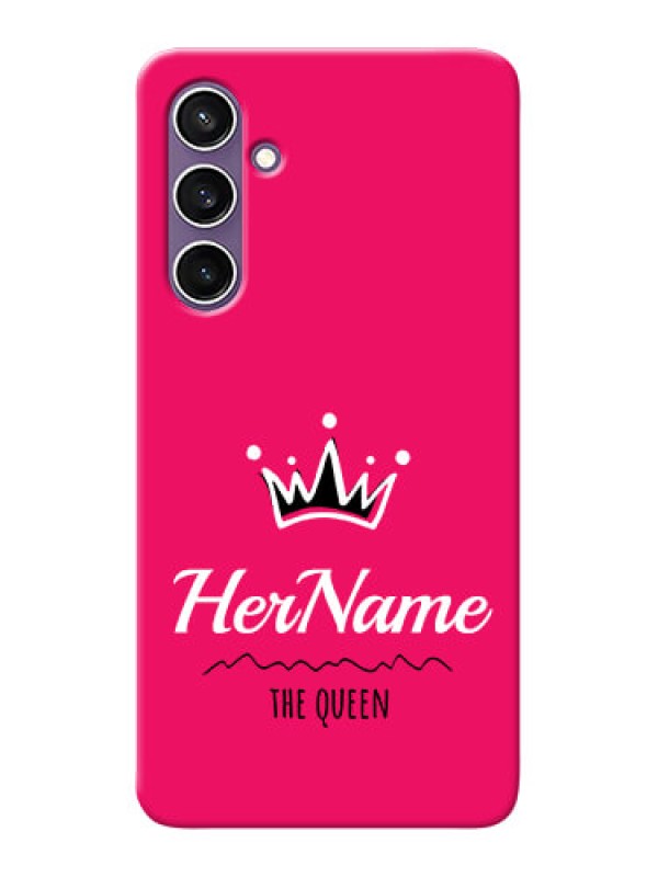 Custom Galaxy S23 FE 5G Queen Phone Case with Name