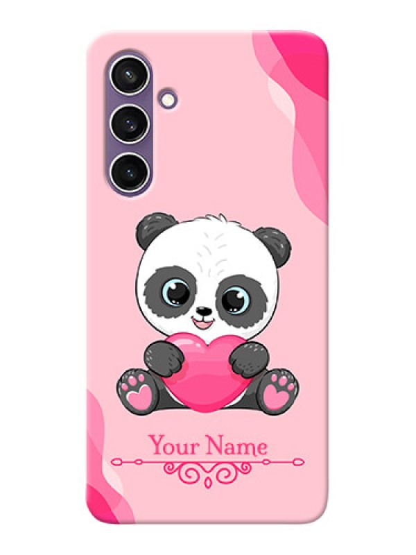 Custom Galaxy S23 FE 5G Custom Mobile Case with Cute Panda Design