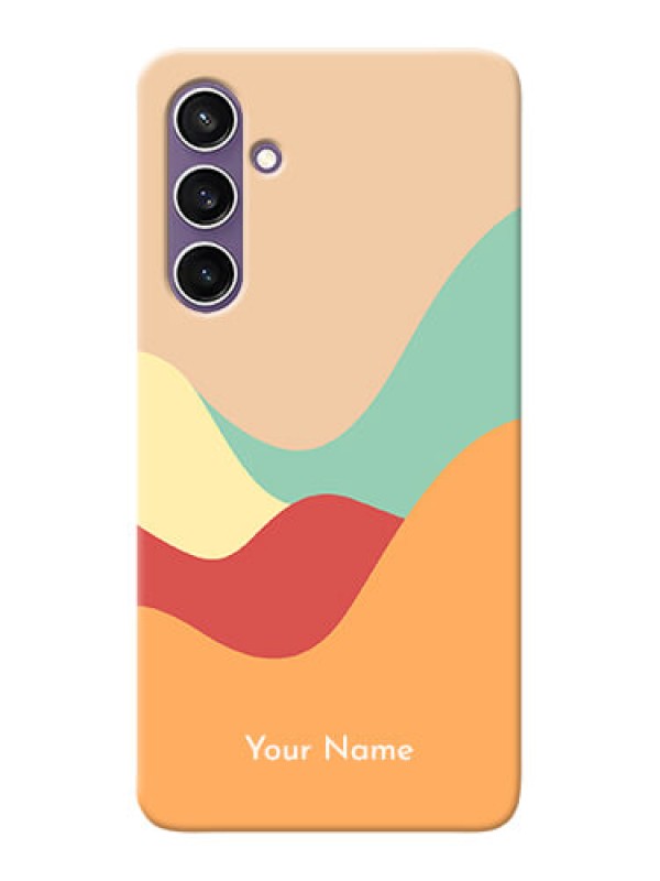 Custom Galaxy S23 FE 5G Personalized Phone Case with Ocean Waves Multiwithcolour Design