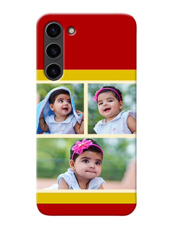 Custom Samsung Galaxy S23 Plus 5G mobile phone cases: Multiple Pic Upload Design