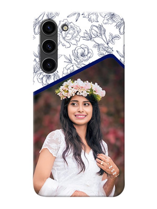 Custom Samsung Galaxy S23 Plus 5G Phone Cases: Premium Floral Design