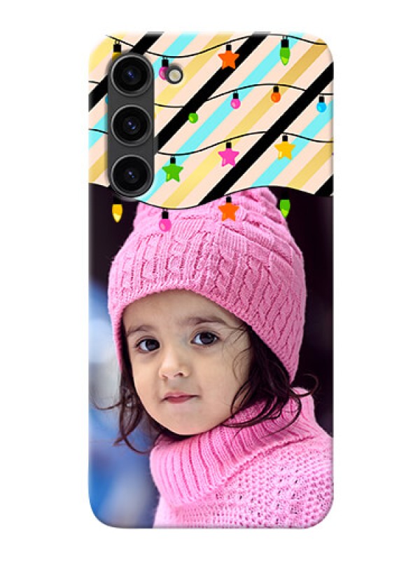 Custom Samsung Galaxy S23 Plus 5G Personalized Mobile Covers: Lights Hanging Design