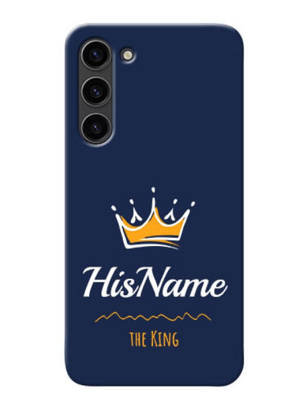 Custom Samsung Galaxy S23 Plus 5G King Phone Case with Name