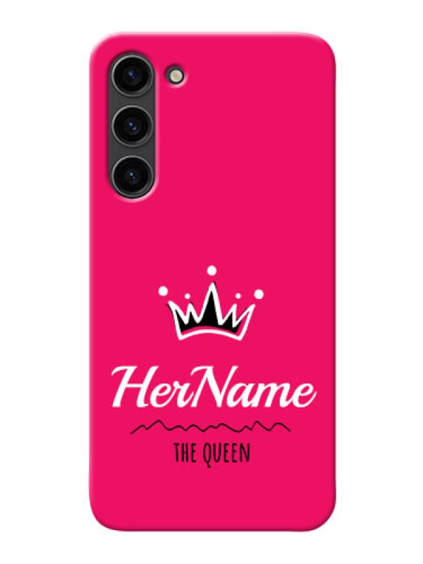 Custom Samsung Galaxy S23 Plus 5G Queen Phone Case with Name