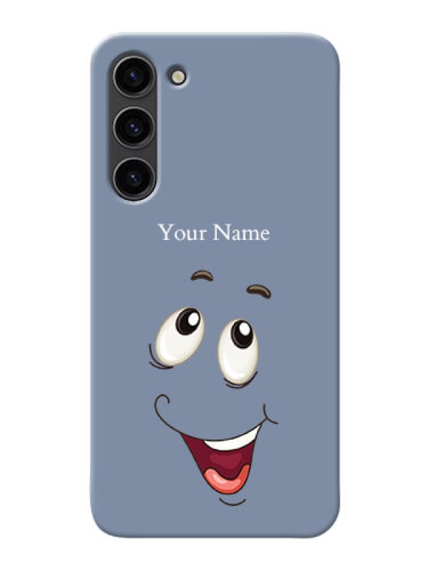 Custom Galaxy S23 Plus 5G Phone Back Covers: Laughing Cartoon Face Design