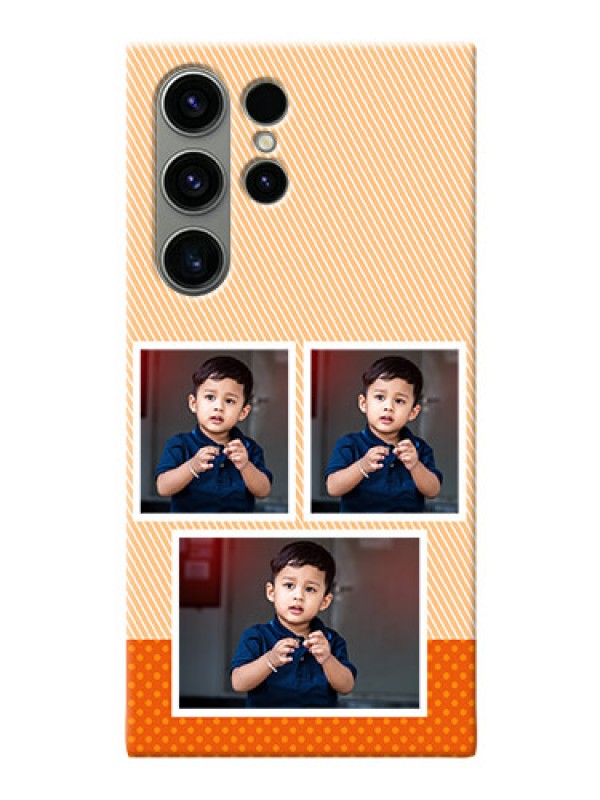 Custom Samsung Galaxy S23 Ultra 5G Mobile Back Covers: Bulk Photos Upload Design