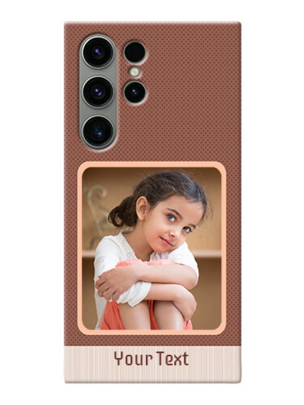 Custom Samsung Galaxy S23 Ultra 5G Phone Covers: Simple Pic Upload Design