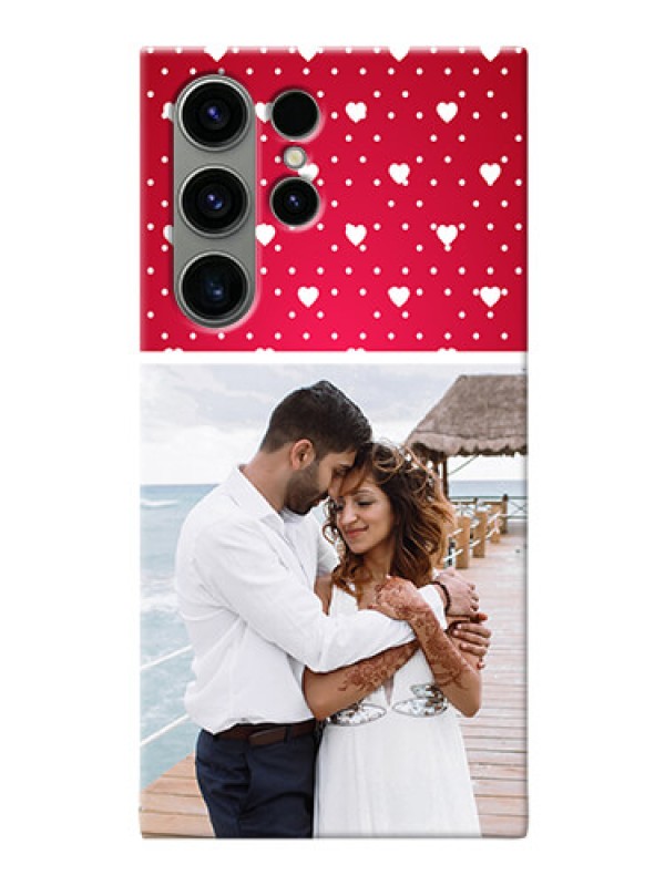 Custom Samsung Galaxy S23 Ultra 5G custom back covers: Hearts Mobile Case Design