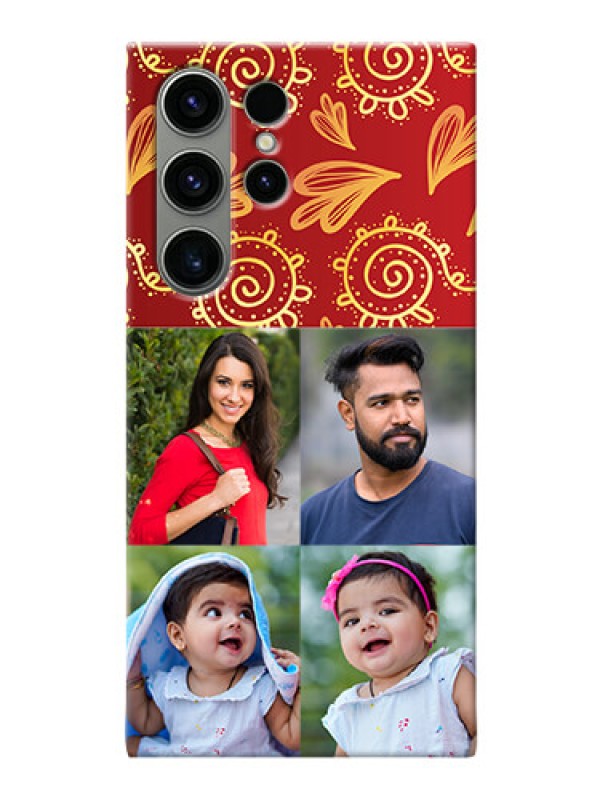 Custom Samsung Galaxy S23 Ultra 5G Mobile Phone Cases: 4 Image Traditional Design
