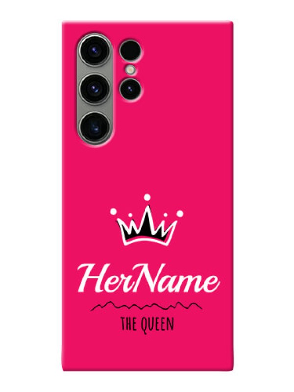 Custom Samsung Galaxy S23 Ultra 5G Queen Phone Case with Name