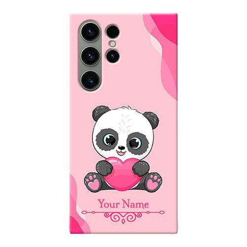 Buy Galaxy S23 Ultra 5g Mobile Back Covers Cute Panda Design 8071