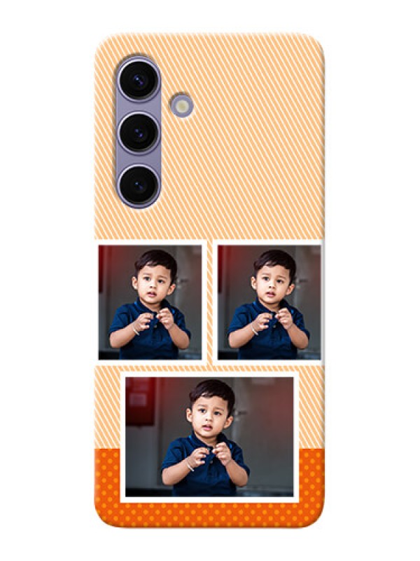 Custom Galaxy S24 5G Mobile Back Covers: Bulk Photos Upload Design