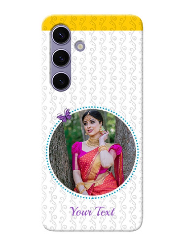 Custom Galaxy S24 5G custom mobile covers: Girls Premium Case Design