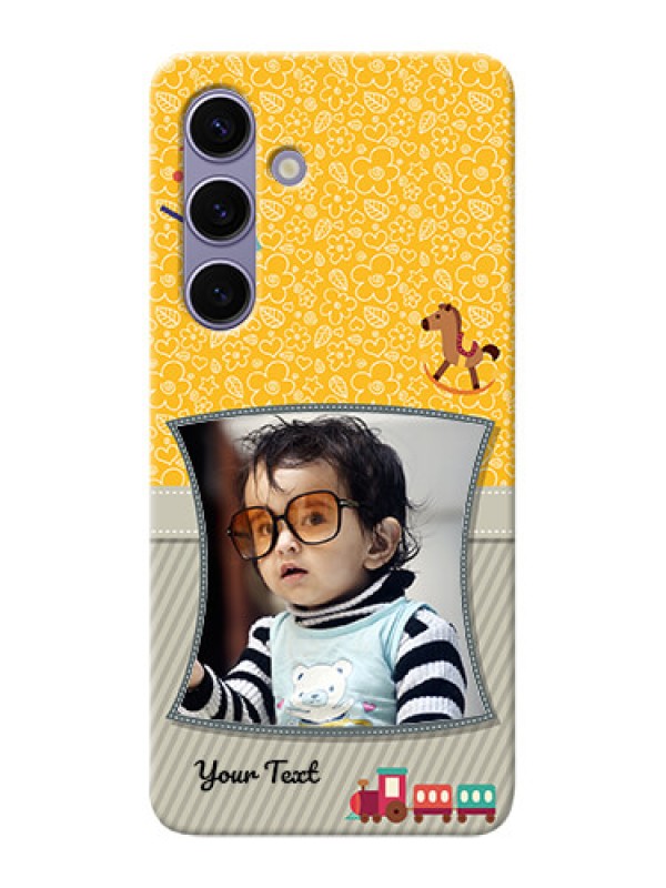 Custom Galaxy S24 5G Mobile Cases Online: Baby Picture Upload Design