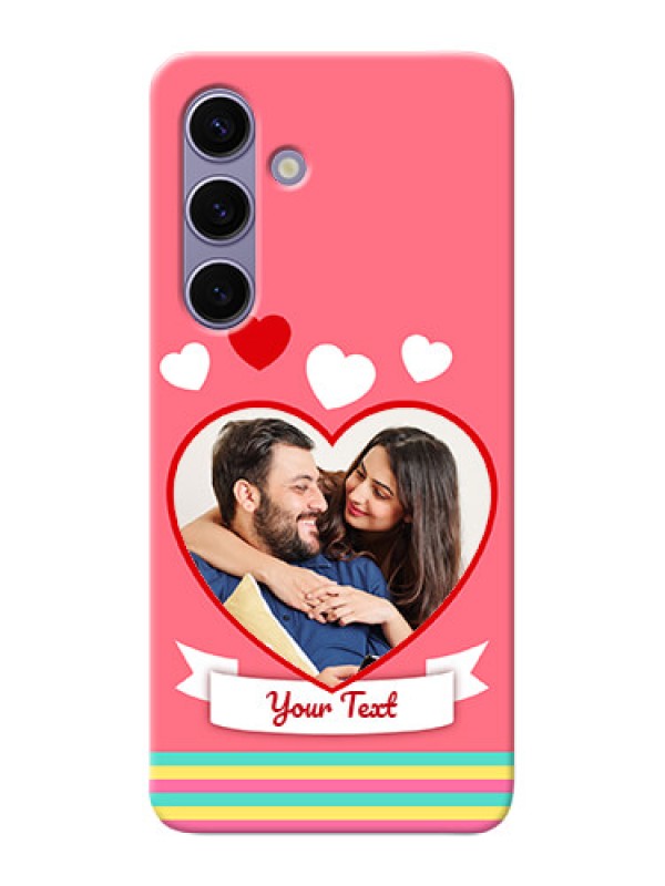 Custom Galaxy S24 5G Personalised mobile covers: Love Doodle Design
