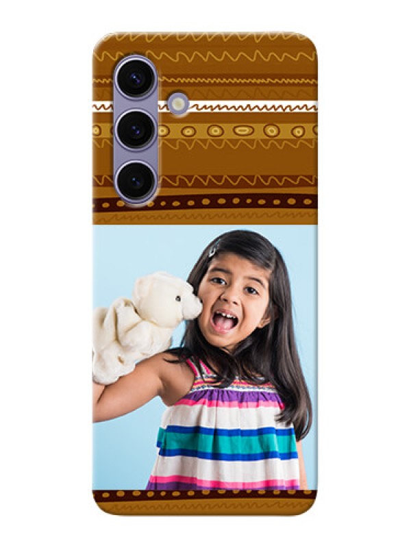 Custom Galaxy S24 5G Mobile Covers: Friends Picture Upload Design
