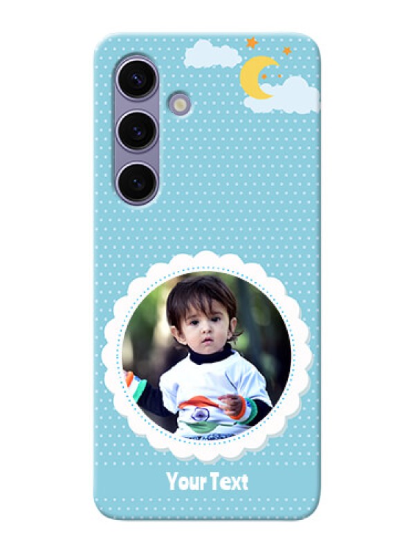 Custom Galaxy S24 5G mobile cases online: violet Pattern Design