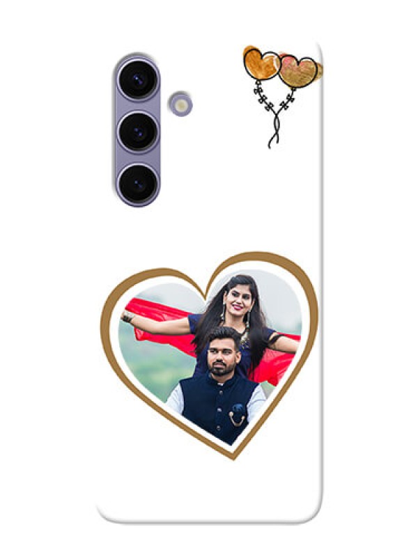 Custom Galaxy S24 5G customized phone cases: You & Me Design