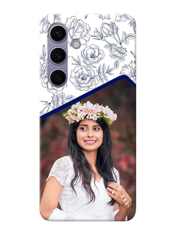 Custom Galaxy S24 5G Phone Cases: Premium Floral Design