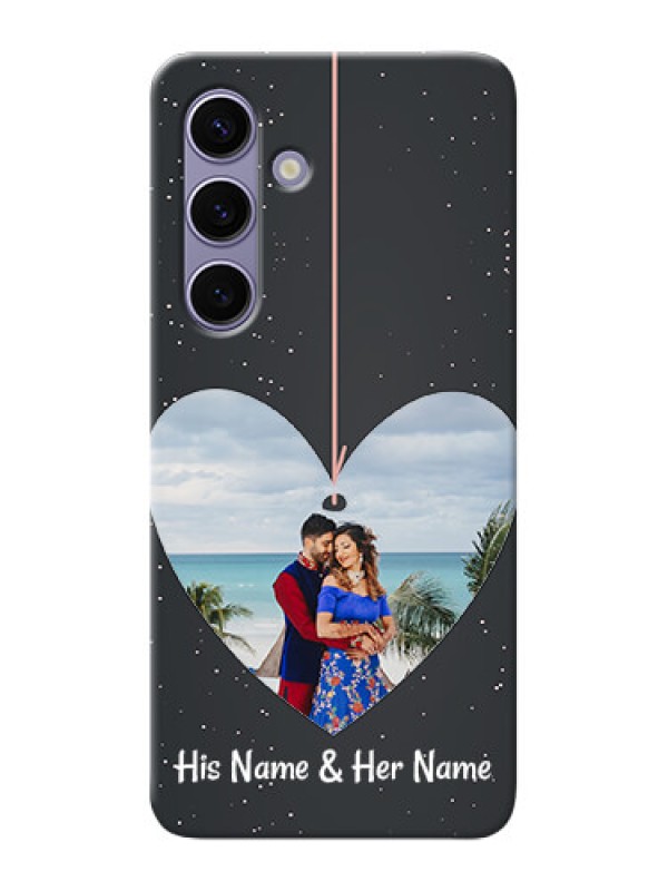 Custom Galaxy S24 5G custom phone cases: Hanging Heart Design