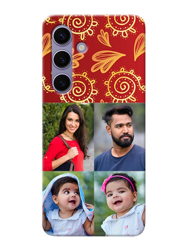 Custom Galaxy S24 5G Mobile Phone Cases: 4 Image Traditional Design