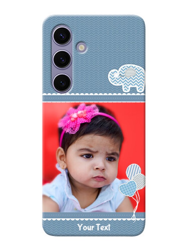 Custom Galaxy S24 5G Custom Phone Covers with Kids Pattern Design