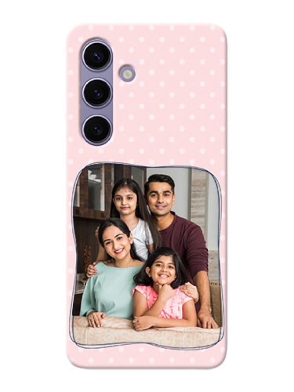 Custom Galaxy S24 5G Personalized Phone Cases: Family with Dots Design