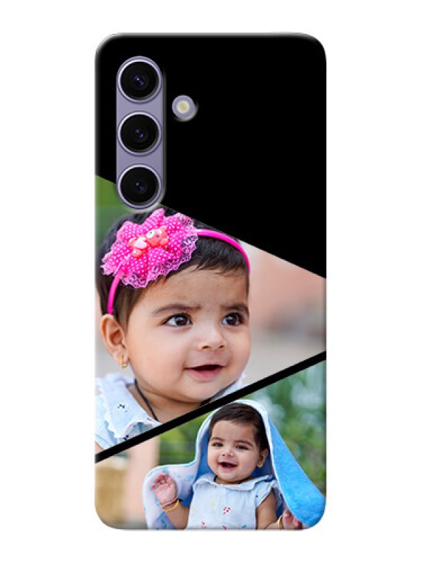 Custom Galaxy S24 5G mobile back covers online: Semi Cut Design