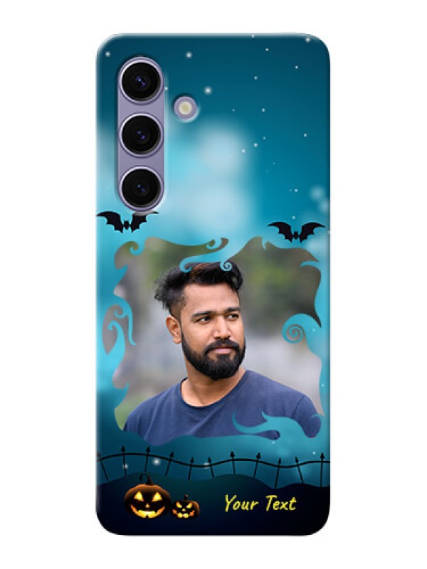 Custom Galaxy S24 5G Personalised Phone Cases: Halloween frame design