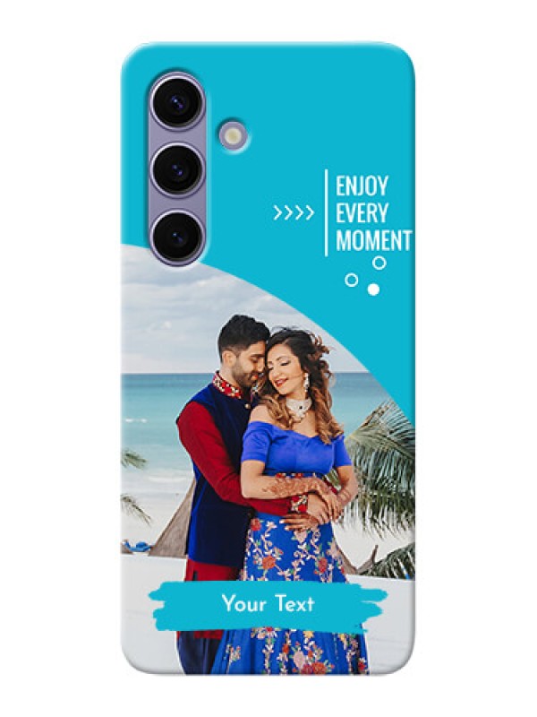 Custom Galaxy S24 5G Personalized Phone Covers: Happy Moment Design