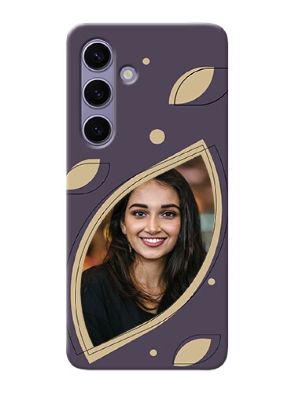 Custom Galaxy S24 5G Custom Mobile Case with Falling Leaf Design