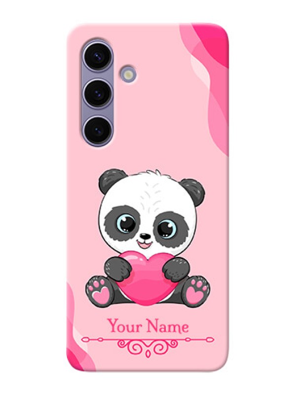 Custom Galaxy S24 5G Custom Mobile Case with Cute Panda Design