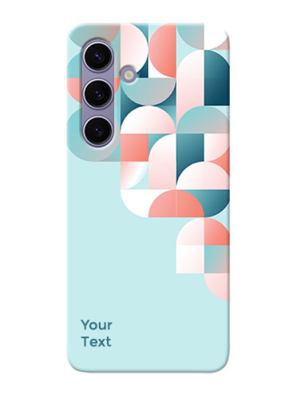 Custom Galaxy S24 5G Custom Phone Case with Stylish Semiwithcircle Pattern Design