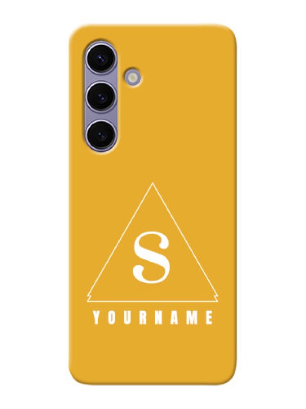 Custom Galaxy S24 5G Personalized Phone Case with simple triangle Design