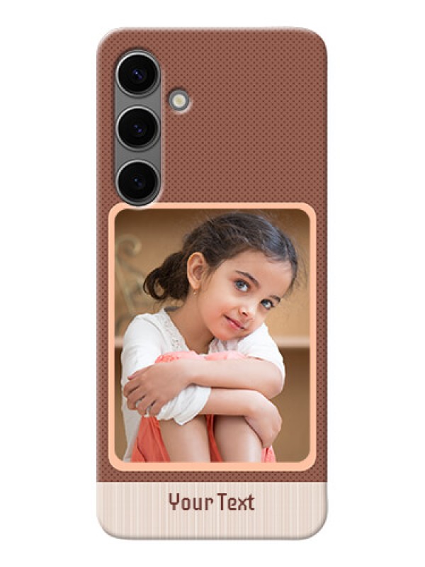 Custom Galaxy S24 Plus 5G Phone Covers: Simple Pic Upload Design